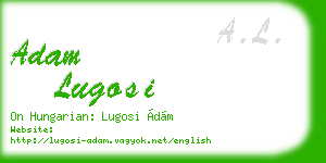 adam lugosi business card
